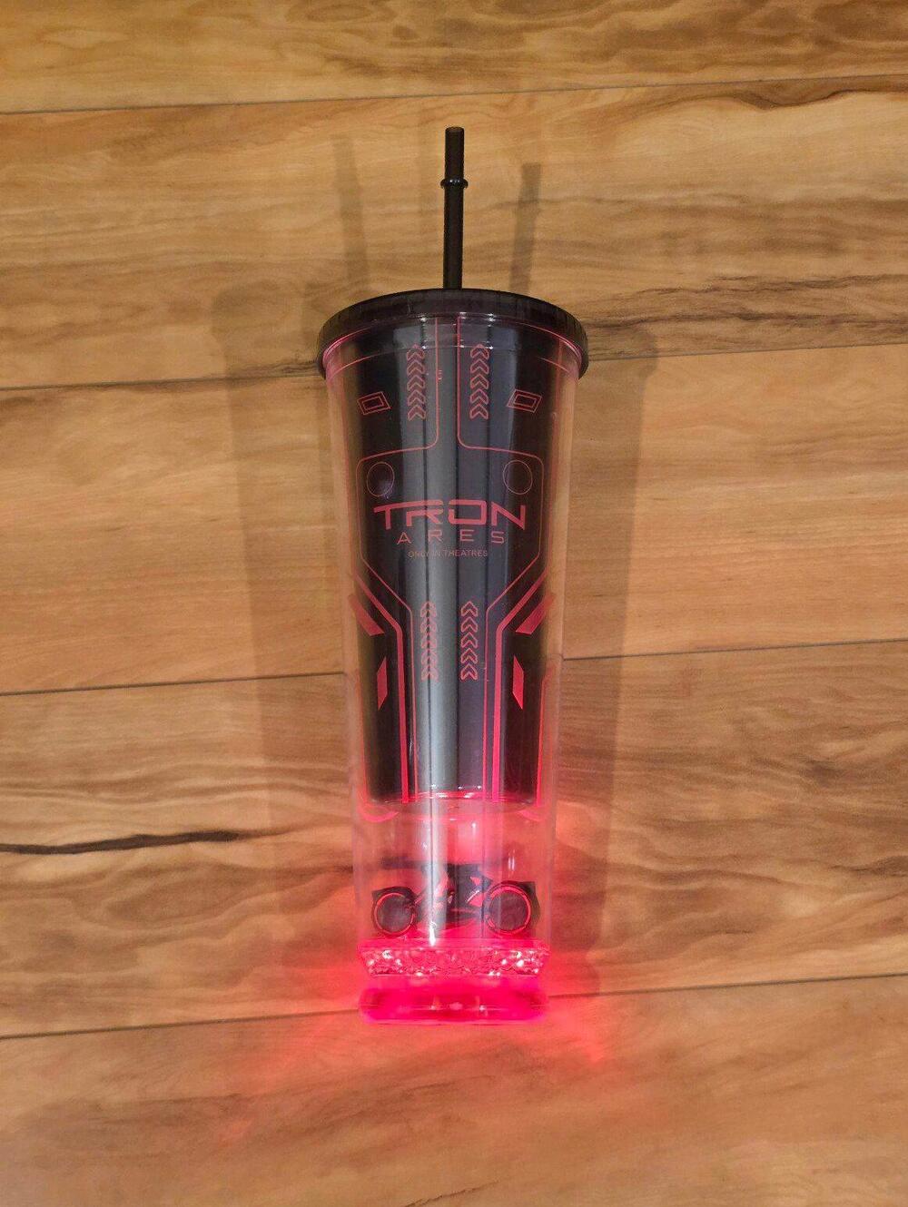Tron Ares 2025 Circut Board Light Up LED Double Wall Tumbler Cup